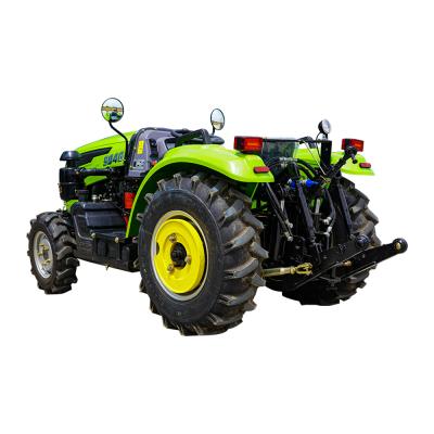 China New Small Farm Work Machinery Mini Farm Equipment Tractors 50HP Agricultural Compact For Garden Wheel Tractor for sale