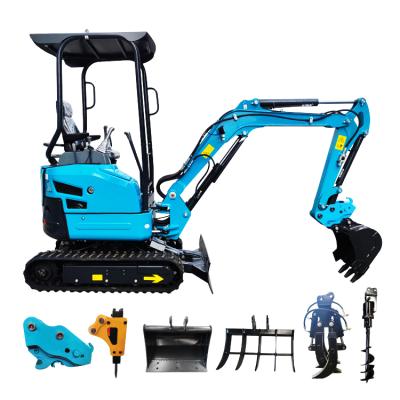 China Multifuction CHINA mini digger 0.8T 1.0T 1.5T mini crawler excavator mini digger CHEAP price hot sale for sale