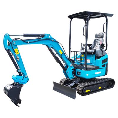 China Building Material Shops New China 1.7 Ton Excavator Multifunctional Track Crawler Small Engineering Excavator for sale