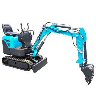 China Construction Material Shops 1 Ton Small Mini Excavator Factory Sale New Hydraulic Excavator Digger Machine With Bucket for sale