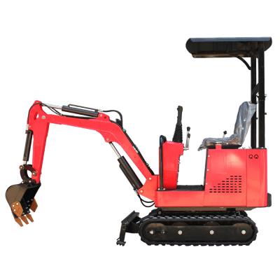 China Construction Material Shops Mini Excavator Hydraulic Micro 1 Ton Mini Crawler Excavator With Chinese Small Digger On Sale for sale