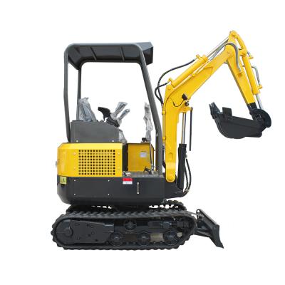 China Garment Shops High Quality Digging Multifunctional Hydraulic Crawler Mini Excavator Small Excavator 1.7t for sale