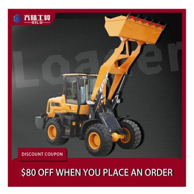 China Discount price 5ton high quality machinery repair shops loader compact hydraulic small wheel loader for free shipping for sale