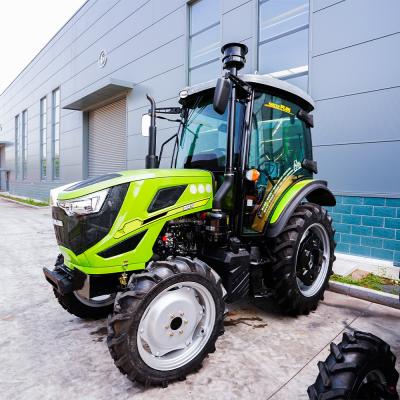 China Chinese Farmer Tractor 90hp 4WD Agriculture Equipment Farm Tractor Energy Saving High Quality New Cabin With Price for sale