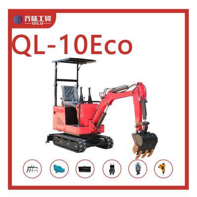 China China factory free shipping wholesale mini diggers compact excavators 1 ton mini price with thumb bucket for sale for sale