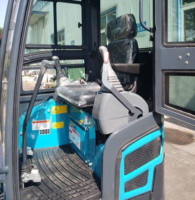 China New cheap mini excavator china building material stores mini excavator with closed cab hydraulic excavator diggers prices with attachments for sale for sale