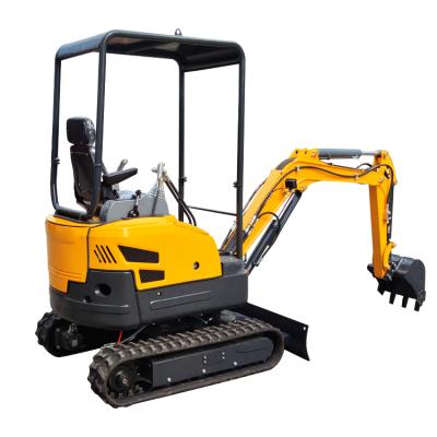 China High quality mini agricultural hydraulic excavator construction material stores small diggers excavator China machinery brand for sale