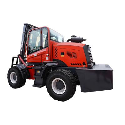 China Building material stores 4x4 forklift with mini forklift life mini diesel forklift 3 ton 4ton 5ton for sale for sale