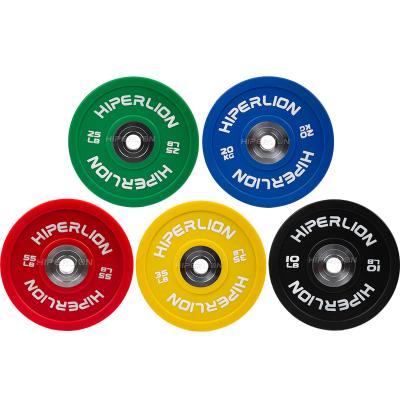 China PU Urethane Weigght Bumper Plate 15kg Kg Commercial Use 10kg Hi Temp Colored Polyurethane for sale