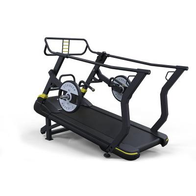 China 2021 Shandong Commercial Motorless Current Commercial Self-Generating Curve Curve Fitness Machine Treadmills For Gym for sale