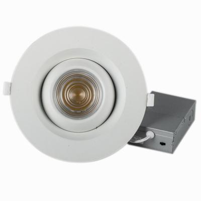 China 2700 Modern Modern Led Spotlight Fit Eyeball Recessed Spotlight 4inch 10w Adjustable Dimmable LED Downlight Fixture for sale