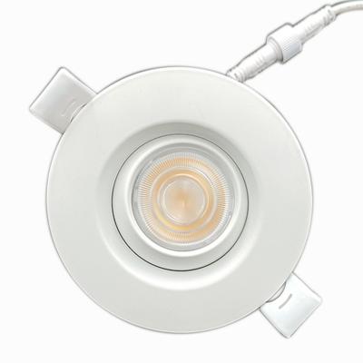 China Modern American Lighting Led Ceiling Eyeball 10w 3inc LED ALUMINUM Spotlight Recessed Downlight Dimmable Fixture for sale