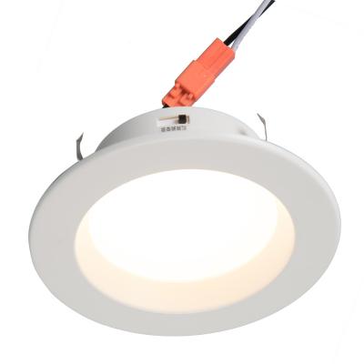 China Modern 4 Inch Dimmable LED Downlight Retrofit cUL-listed Fit Partition Recessed Lighting 12W 2700~5000k 5CCT Ceiling Fit Fixture for sale