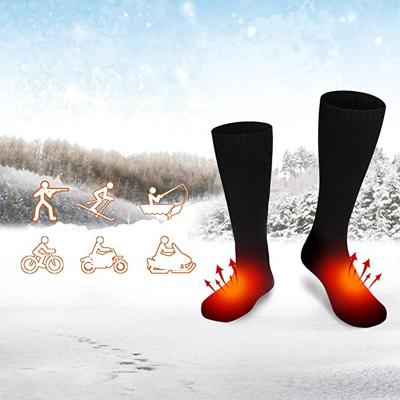 China Thicken Warmer Socks Electric Heating Socks Rechargeable Battery For Men Women Winter Outdoor Ski Cycling Sport Heated Socks SLL556 for sale