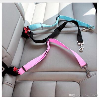 China Dog Car Seat Belt Safety Protector Travel Pet Accessories Dog Leash Collar Car Harness Viable Free Shipping Free Shipping for sale