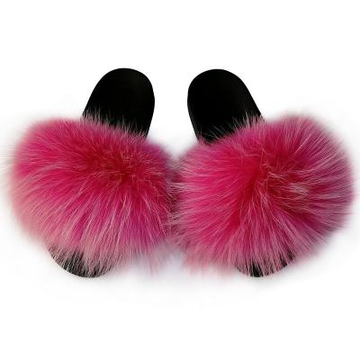 China Winter Fashion Trend Plush Slippers Women Adult Warm Fur Slides Cute Soft Indoor Home Shoes for sale