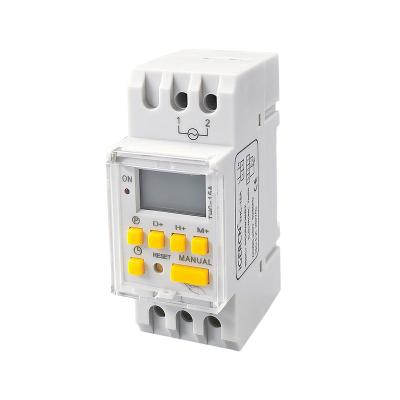 China 12VDC 20amp mini size THC-20A navigation 16ON &OFF navigation LCD timer programmable switch THC-20A 12VDC mini light weather swith digital switch control for sale