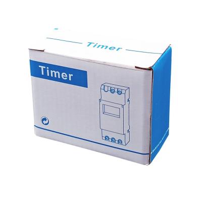 China Programmable timer THC-30F timer mount 85-260vac 12vdc din rail time display Bi-volt time display bell ring switch digital seconds control for sale