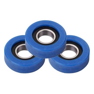 China Modern Wholesale Otis 9300 70x25 Bearing 6204 Escalator Step Rollers Escalator Parts for sale