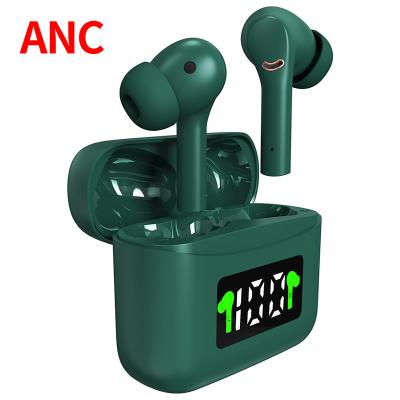 China Hot Selling High Quality J5 Tws Ipx5 Waterproof Transparent ANC P.J. Mode Led Display Earbuds Tws Wireless Earbuds for sale