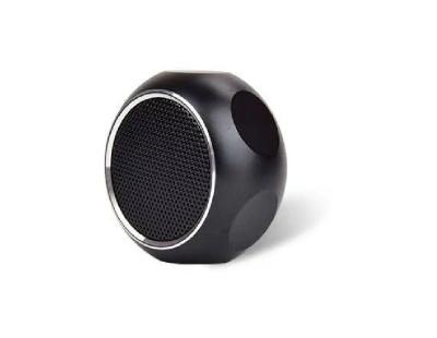 China M10 Metal Round Design Subwoofer Super Car Metal Mini Speaker Wireless Metal Speaker TWS Audio Portable Speaker for sale