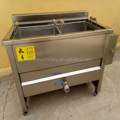 Chine High Efficiency Food Fruit Vegetable Blanching Machine Self Discharge Potato Chips Blanching Machine à vendre