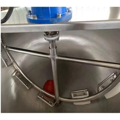 Cina Dairy Products Factory 304SUS 300 Liter Steam Jacketed Cooking Kettle With Stirring Arm in vendita