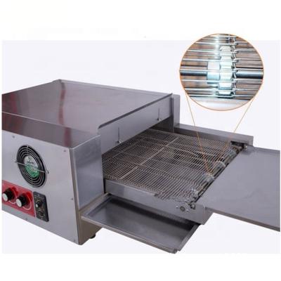 China Energy Saving Snack Equipment Used Gas Mini Conveyor Pizza Oven Price à venda