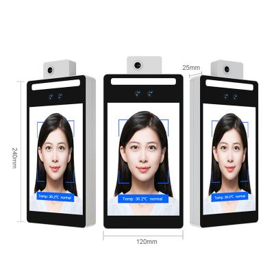 China 8 Inch Motion Detection Face Recognition Hand Dispenser Kiosk Temperature Measurement With Face Recognition M Sensor Indoor Online Support 1 YEAR for sale