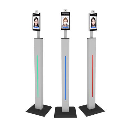 China Motion Detection Smart Face Recognition ID Body Temperature Detection CCTV Waterproof Security Camera for sale