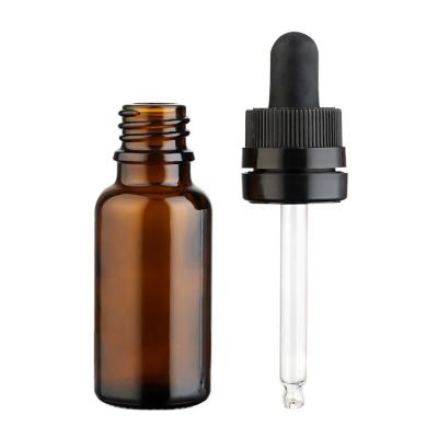 China Glass Cosmetic Essential Oil Bottle Dropper Bottle for sale