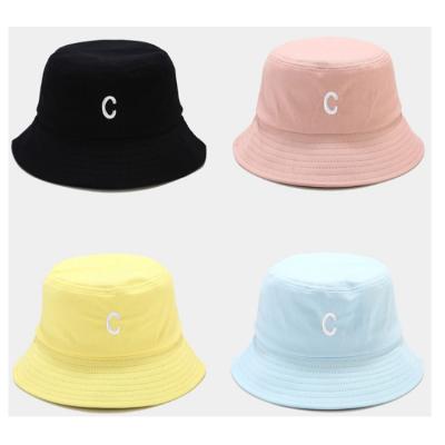 China Character New Arrive Hat Logo Design Bucket Cap Hat Custom Cotton Fashion Style Fishing Bucket Hat for sale