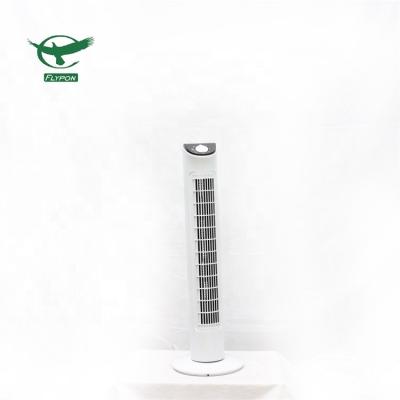 China Hotel 32 Inch New Technology Low Noise Bladeless Floor Room Electric Tower Fan With Remote Control for sale