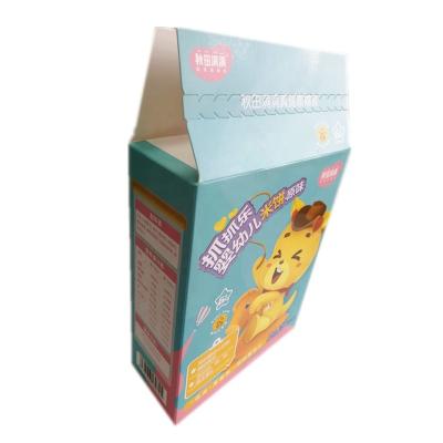 China Cereal Convenient Food Oatmeal Recycled Packaging Paper Boxes for sale