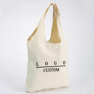 China Cotton Tote Carry Bag Manufacturer Single Shoulder Bag Reusable Canvas Wholesale Single Large Shopping Bags for sale