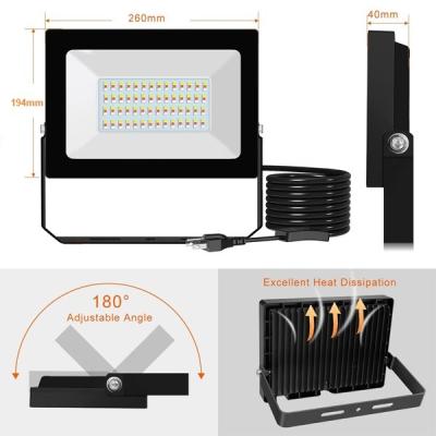 Китай Света потока SMD водоустойчивые на открытом воздухе, света потока IP66 100W на открытом воздухе Rgb продается