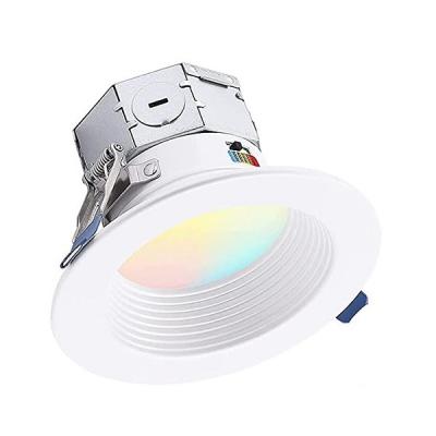 China 5cct Flush Mount Round LED Lights , Modern Flush Mount LED Ceiling Lights 4000k for sale