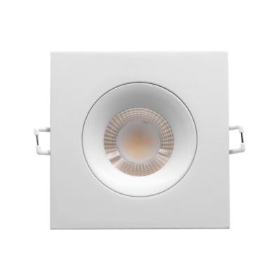 China Wohnkardanring-Pfeiler-Art quadrat Dimmable LED Downlights 3.5inch 9w 5cct zu verkaufen