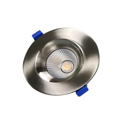 China Vlotte LEIDENE Trikleur Downlights, 4 Duim LEIDENE Gimbal In een nis gezette Verlichting 850lm Te koop