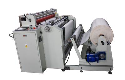 China precision paper roll to sheet cutting machine with slitting function for sale