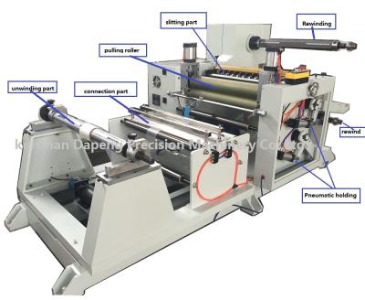 China adhesive rubber tape slitting rewinding machine for sale