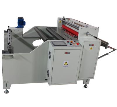 China PLC control 1000mm/1400mm width non--woven fabric roll to sheet cutting machine for sale