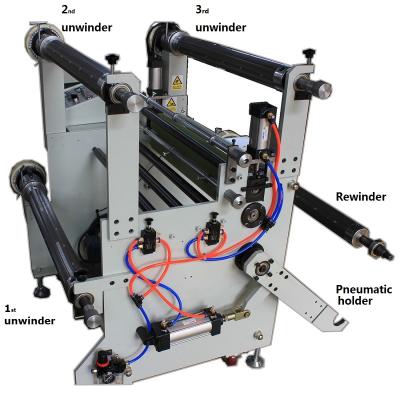 China DAPENG 420mm 650mm 3 layer hot roll laminating machine for sale