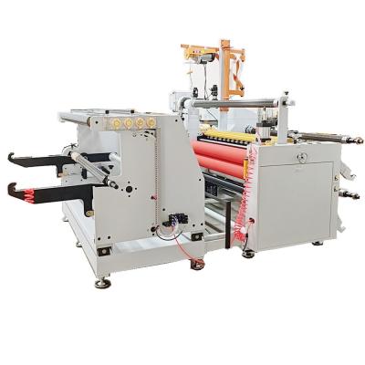 China Automatic loading paper roll rewinding machine Max Working Width 1300mm High Precision Jumbo Roll Slitter Rewinder for sale