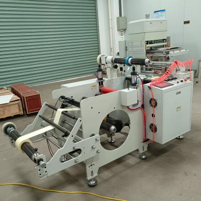 China paper reel cutting machine laminating and sheeting machine with web alignment for sale