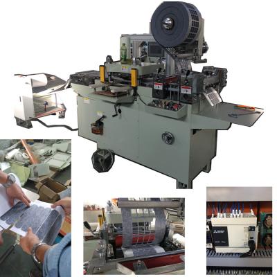 China Automatic Sticker Paper Label Die Cutting Machine For Mylar, Rubber Cushion, Foam, Film for sale