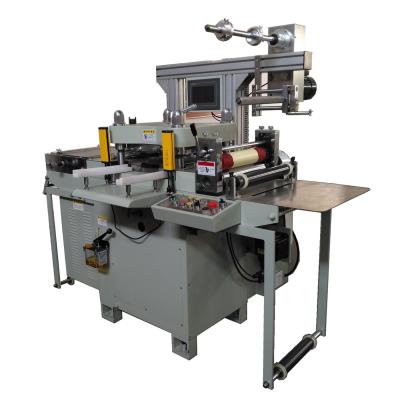 China Kiss Cut & Through Cut PVC Label Die Cutting Machine Cutting Area 300*300 ( mm ) for sale