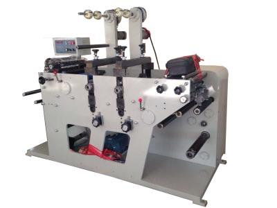 China Rotary die cutting machine max width 320mm and with slitting rewinding function or sheeting for sale