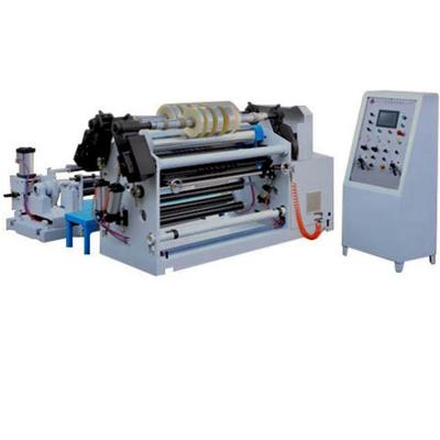 China 650mm center surface CPP film slitting and rewinding machine for sale