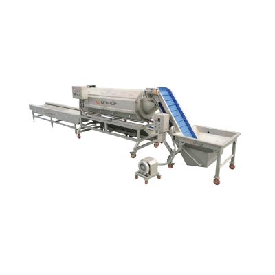 中国 High Efficiency Easy Operate Potato Cutting and Peeling Machine and Slicing Machine Potato French Fries Machine 販売のため